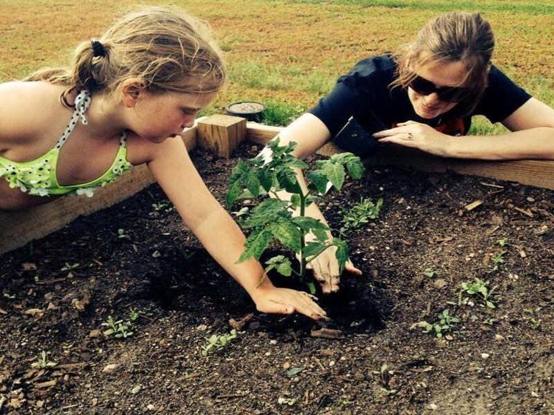 This summer, members of the Evangelical Environmental Network's leadership team visited a school teaching garden in Lennox, South Dakota.
