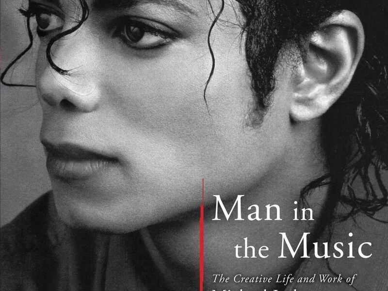 In this book cover image released by Sterling Publishing, "Man in the Music: The Creative Life and Work of Michael Jackson," by Joseph Vogel, is shown.