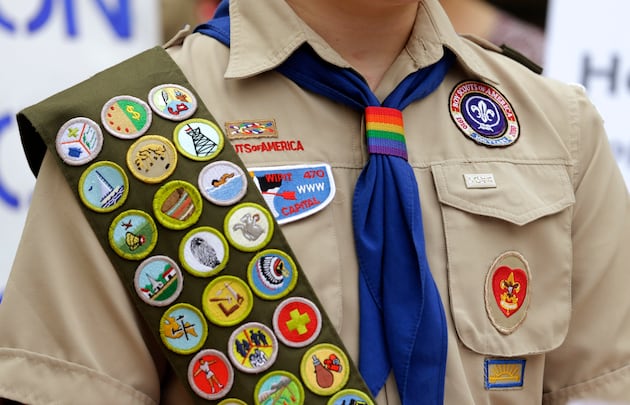 Is the U.S. military seeking to break long-established ties with Scouting?