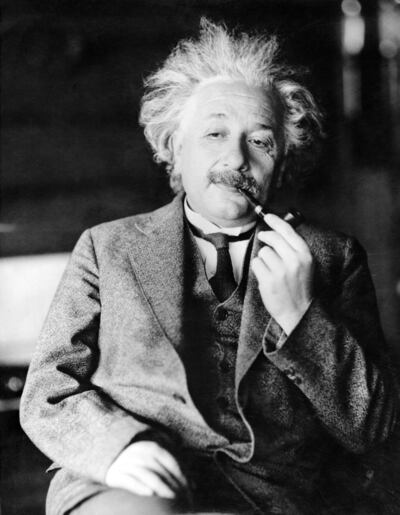 This undated photo shows legendary physicist Dr. Albert Einstein, author of the theory of relativity.