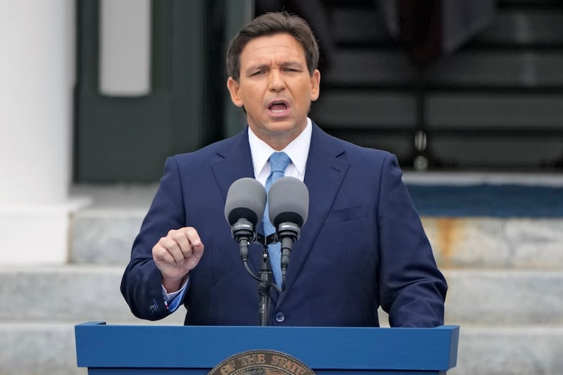 Florida Gov. Ron DeSantis has proposed a permanent ban on COVID-19 mandates.