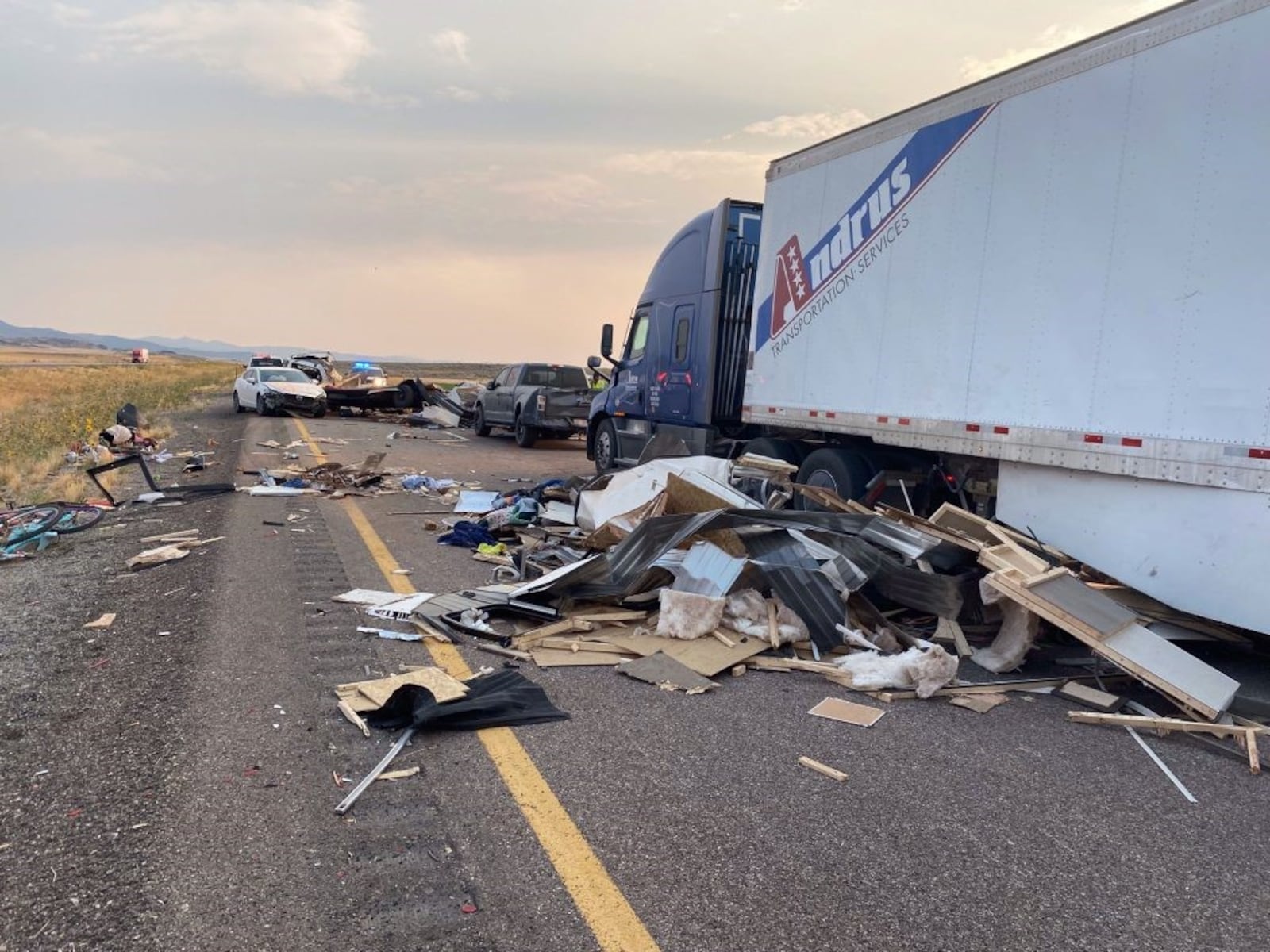 A sandstorm in Millard County caused a crash on I-15 Sunday that left at least seven people dead and multiple others injured, the Utah Highway Patrol said.