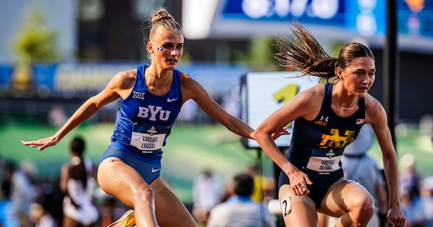 ‘Never give up': BYU's Taylor Lovell recounts NCAA steeplechase title — and what was different this year
