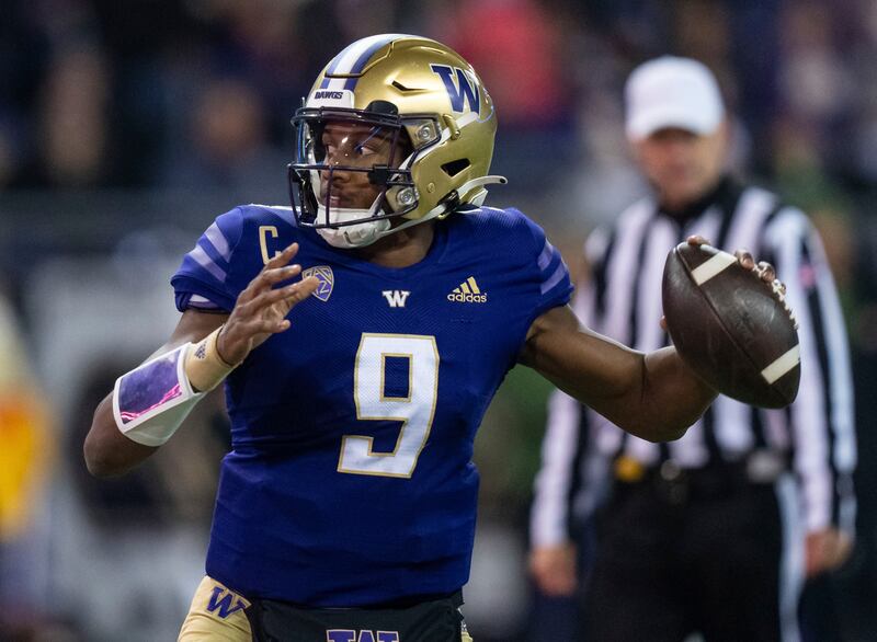Washington quarterback Michael Penix Jr. returns for a Huskies offense that averaged 515.8 yards per game in 2022.