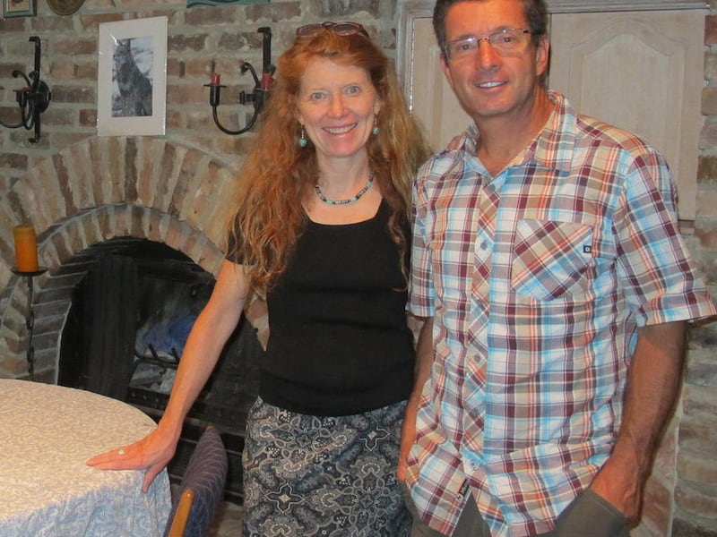 Doctors Jean and Geoff Tabin at their Park City home.