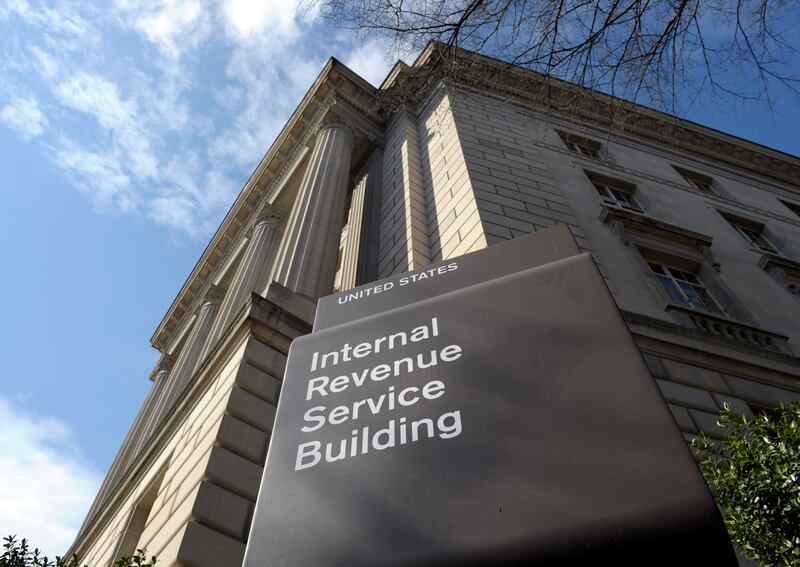 This March 22, 2013, file photo shows the exterior of the Internal Revenue Service building in Washington.