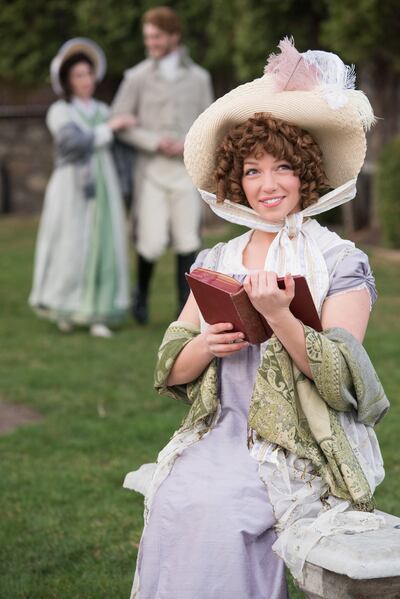 Sariah Hopkin Humphreys (M/W/F) as Marianne Dashwood in Hale Center Theater Orem's "Sense and Sensibility."