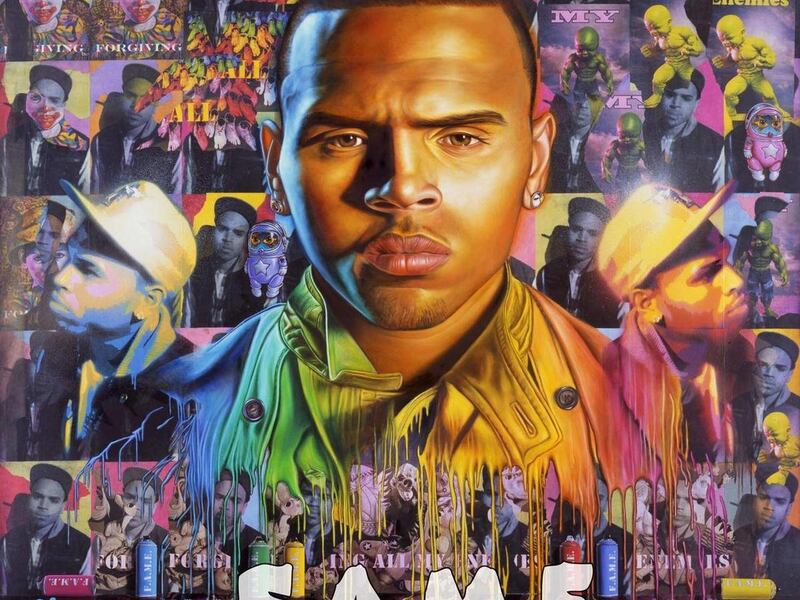 In this CD cover image released by Jive, the latest release by Chris Brown, "F.A.M.E.," is shown.