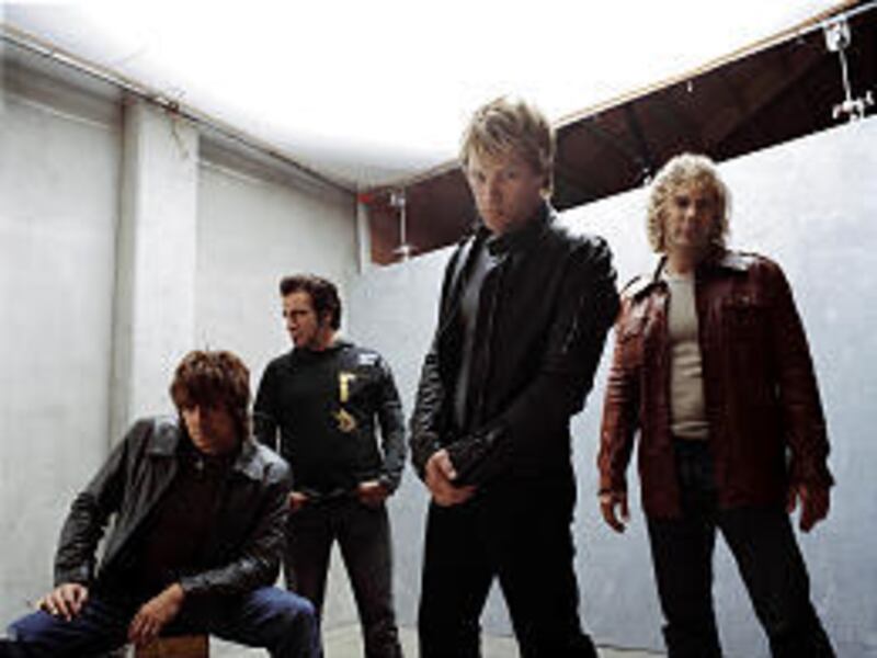 Bon Jovi \\\\— Richie Sambora, left, Tico Torres, Jon Bon Jovi and David Bryan \\\\— have been on the rock scene for 20 successful years.