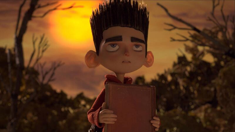 Norman (voiced by Kodi Smit-McPhee) prepares to enter the Blithe Hollow cemetery in "ParaNorman."
