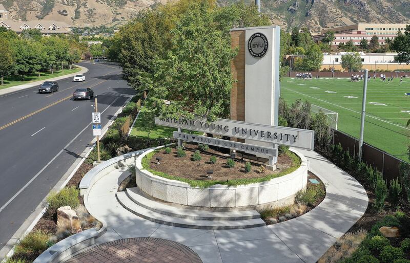 Brigham Young University in Provo on Wednesday Sept 21, 2022.