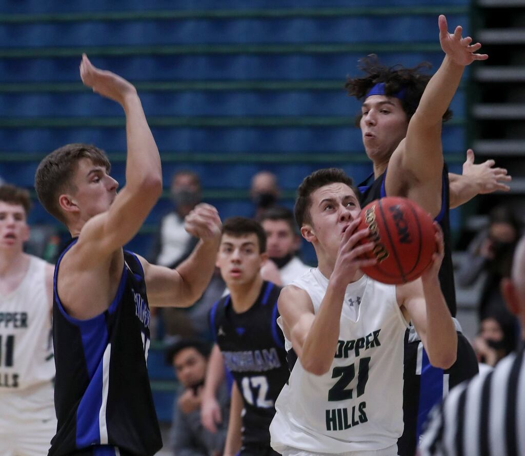 High school boys basketball Bingham runs past rival Copper Hills