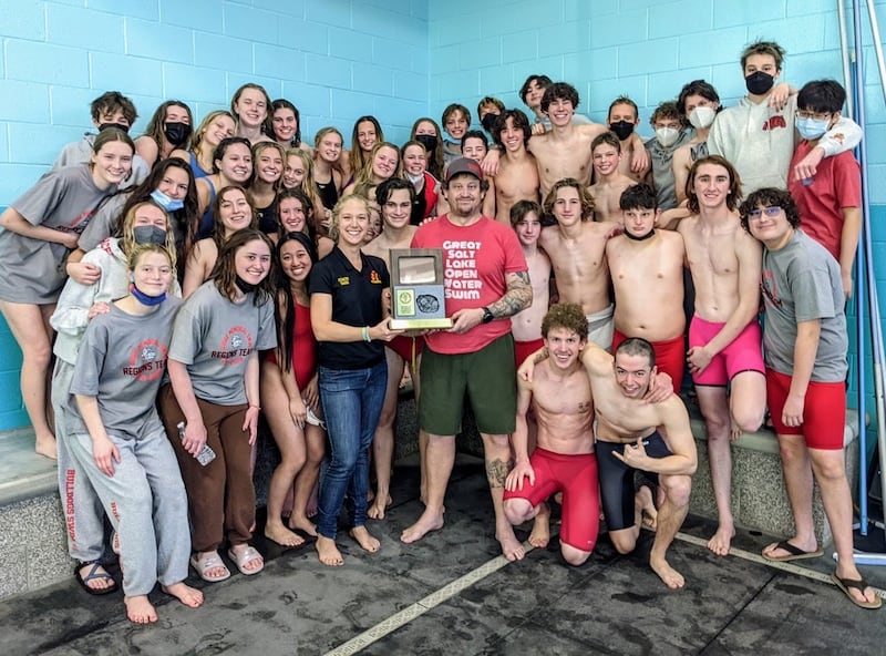 Photo of Judge Memorial’s swim team