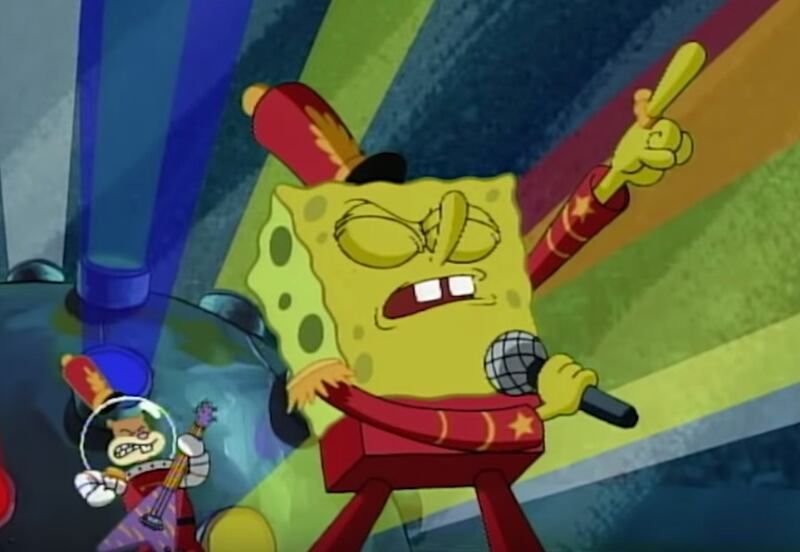 Spongebob fans think Maroon 5 will be playing "Sweet Victory" at their Super Bowl halftime performance.