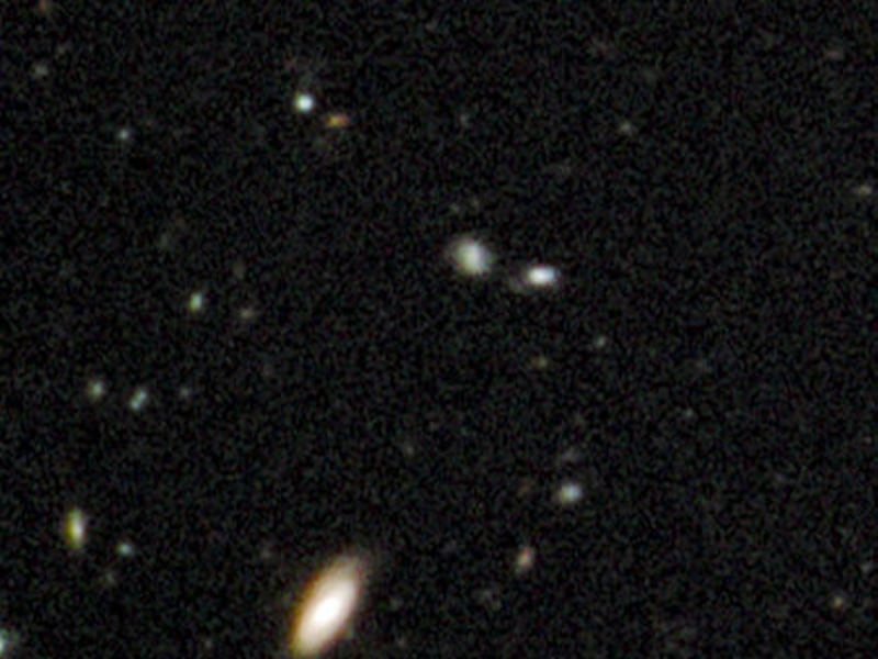 This Hubble image shows a snapshot of when the universe was just a toddler, 600 million years after the Big Bang.