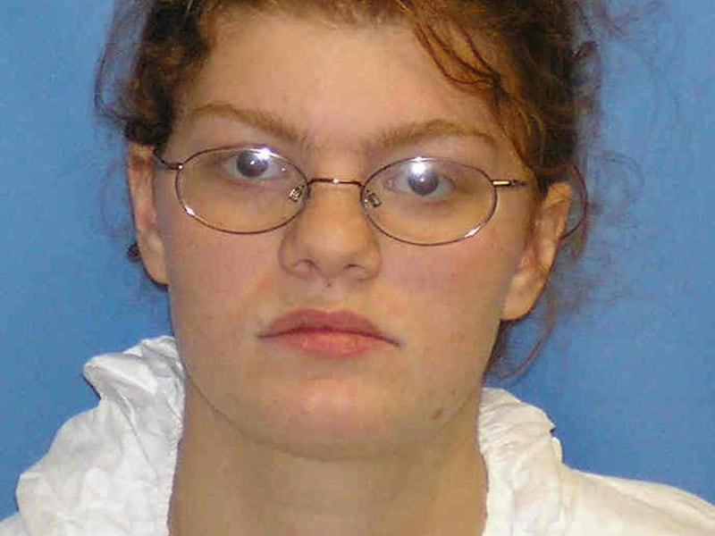 FILE - In this undated file photo provided by the Westmoreland County Prision, Angela Marinucci, is shown. Marinucci and five others were charged Friday, Feb. 12, 2010 with criminal homicide, kidnapping and related charges in the death of 30-year-old Jen