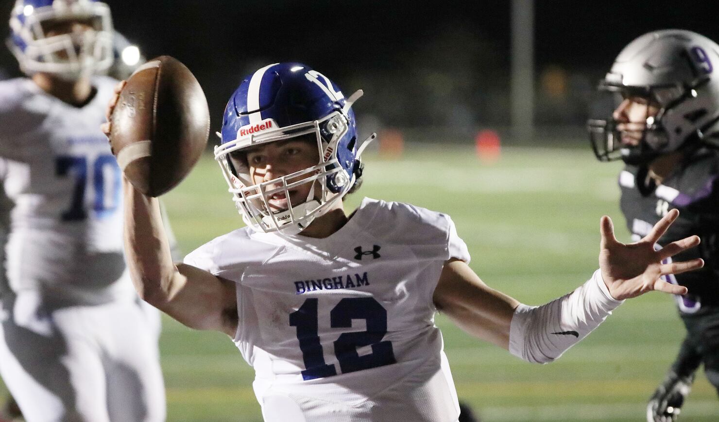 High school football Riverton takes down Bingham to win second