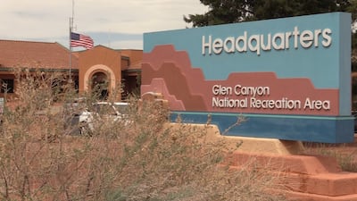 The headquarters of the Glen Canyon National Recreation Area.
