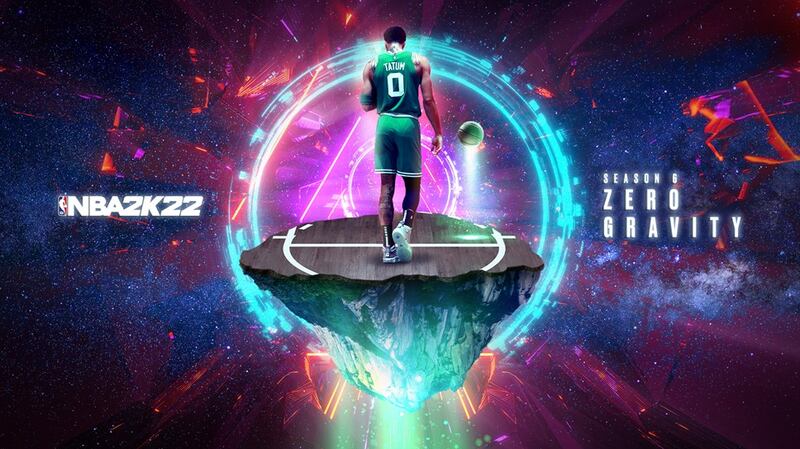 A photo for the new NBA 2K22 season.