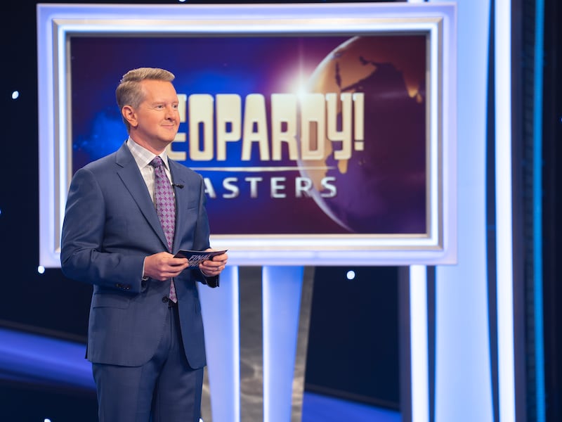 Ken Jennings is the host of the "Jeopardy!" Masters tournament.