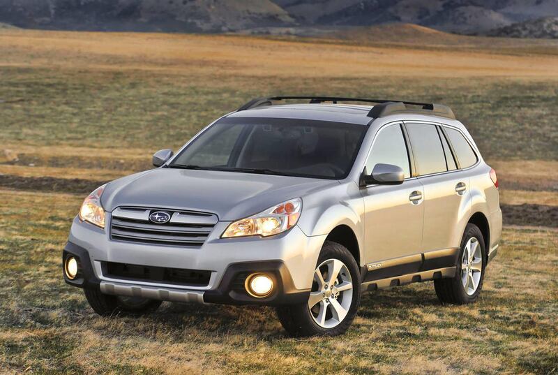 The Re-Styled 2013 Subaru Outback, one of the models listed in the recall.