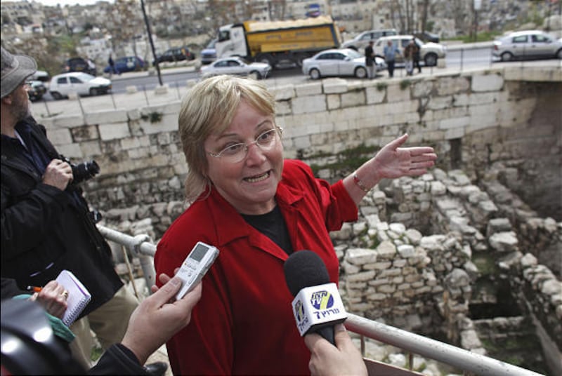 Archeologist Eilat Mazar, who is leading the excavation of newly discovered fortifications outside the Old City walls in Jerusalem, says the find supports the Bible's account of the kingdoms of Solomon and David.