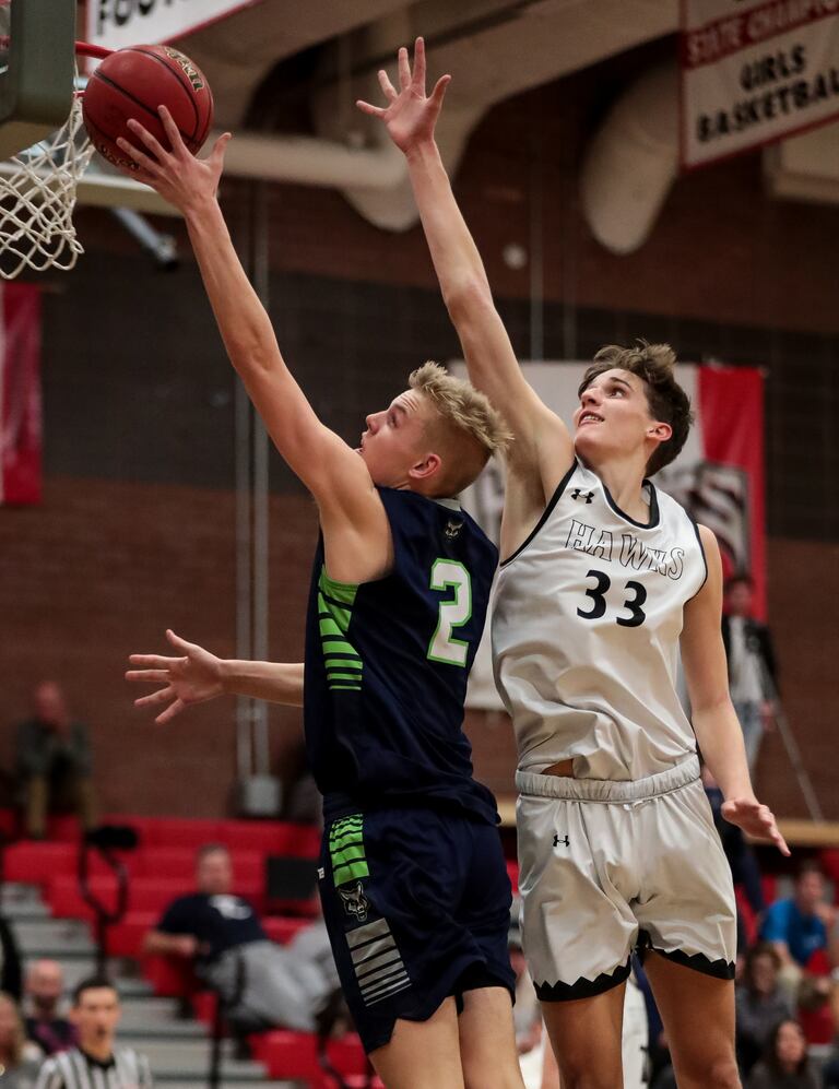 High school boys basketball Alta beats Timpanogos Jaden Brownell