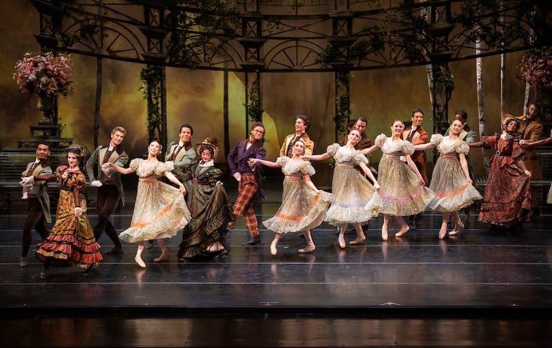 Ballet West performs the dress rehearsal of "Onegin" at the Eccles Theater in Salt Lake City on Thursday, April 4, 2019. "Onegin" is based on Alexander Pushkin’s passionate verse novel "Eugene Onegin."