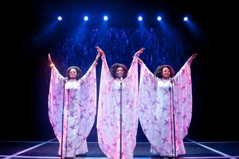 The cast of "Dream Girls."