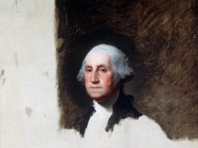 Gilbert Stuart’s portrait of George Washington.