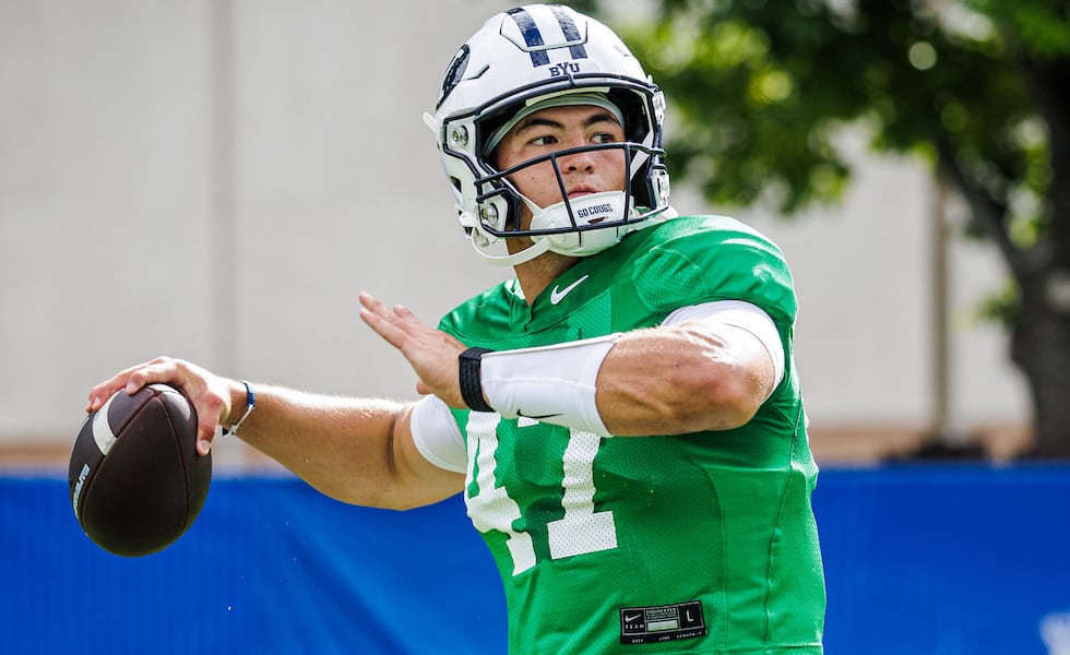 BYU Receiver Kyler Kasper Expresses Confidence in Offense Ahead of Football Season