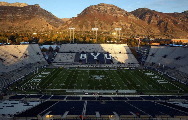 LaVell Edwards Stadium.