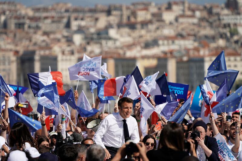 President Emmanuel Macron wins the 2022 presidential election in France and will begin his second term.
