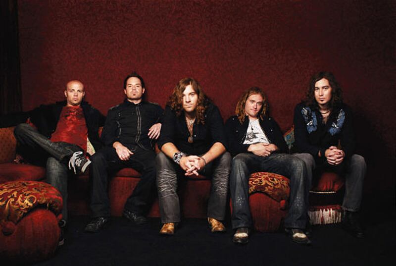 Royal Bliss, circa 2009 included Jake Smith, left, Chris Harding, Neal Middleton, Tommy Gunn Mortensen, Taylor Richards.