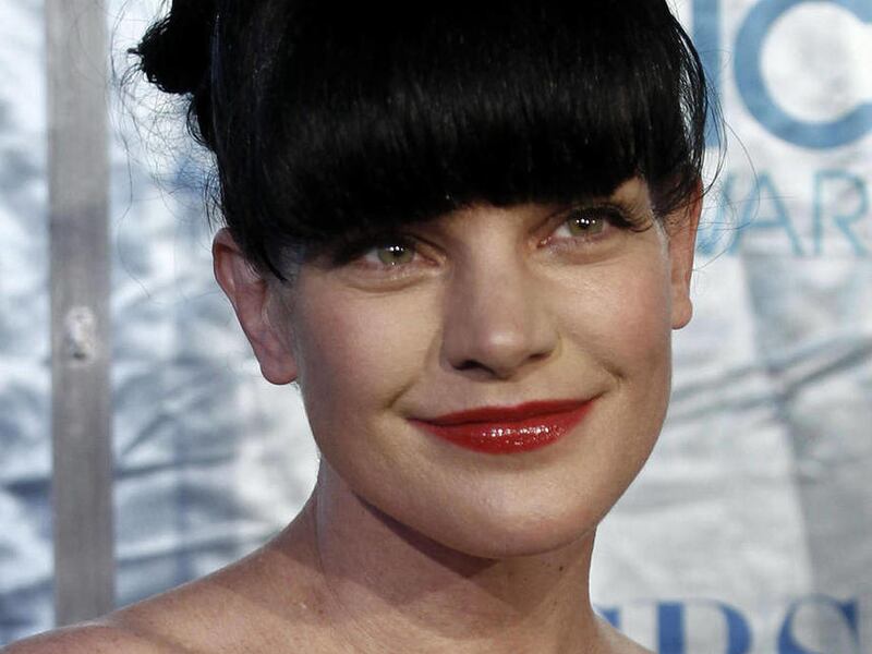 FILE - In this Jan. 5, 2011, file photo, actress Pauley Perrette, from the CBS series,"NCIS," arrives at the People's Choice Awards in Los Angeles.