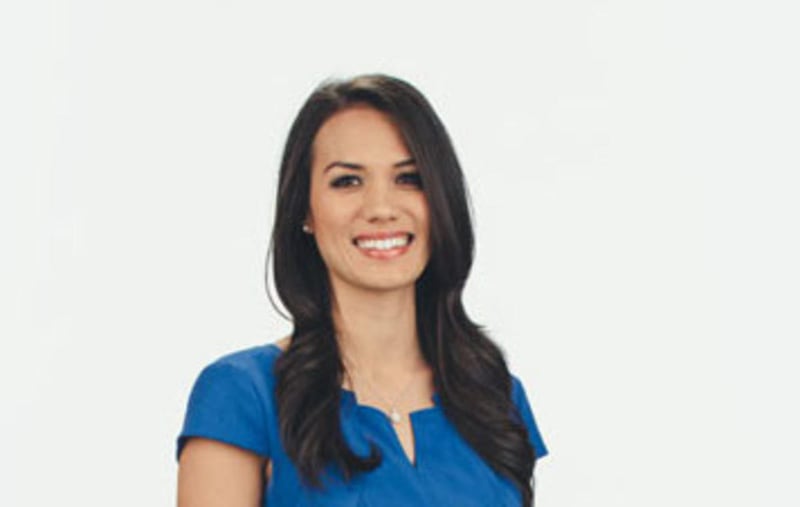 Ashley Moser, KSL-TV's newest anchor. 2015.