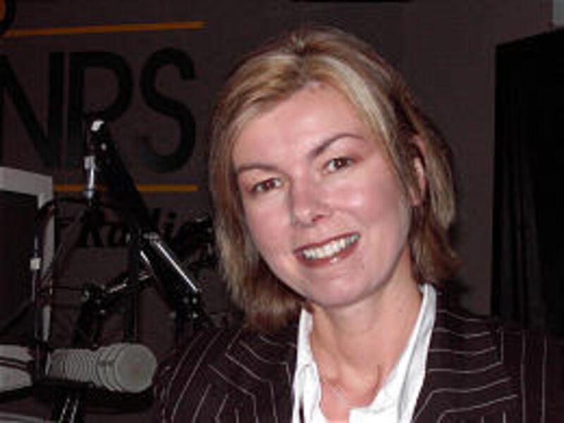 Abby Bonell is host of the "Newsmakers at Nine" talk show on KNRS (AM-570).