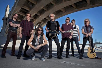 Foreigner performs at the Utah State Fair on Friday, Sept. 13.