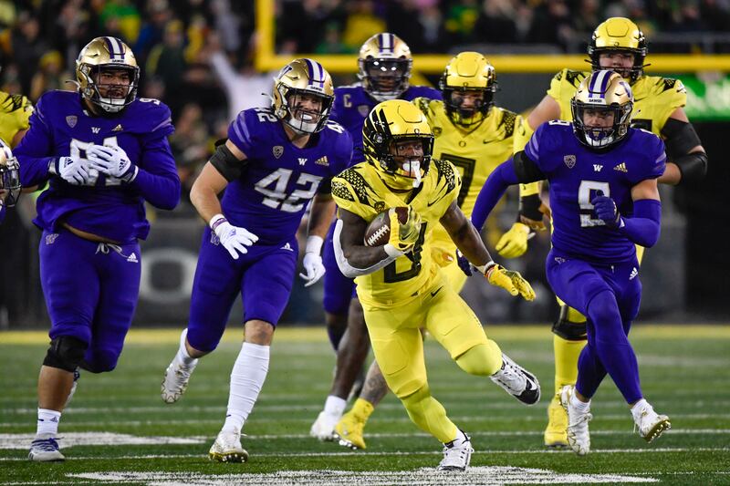 Oregon and Washington will join the Big Ten Conference in 2024, the league announced Friday.