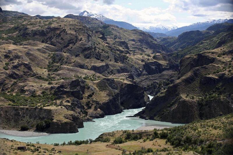 This photo taken Jan. 20, 2008 shows a view of the confluence of the Baker and Chacabuco rivers on the outskirts of Cochrane, in Chile's Aysen region. The proposal of the multinational consortium HidroAysen to build five hydroelectric megadams in this re