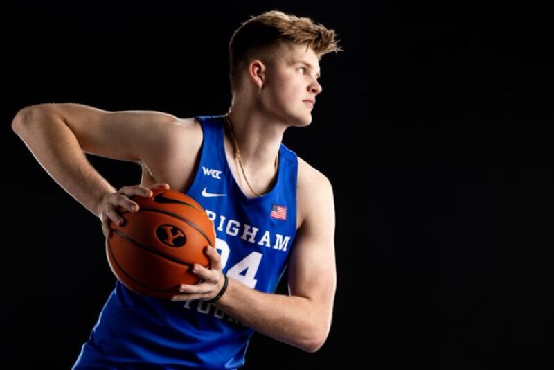 BYU basketball newcomer Braeden Moore hopes to be on campus in Provo this summer.