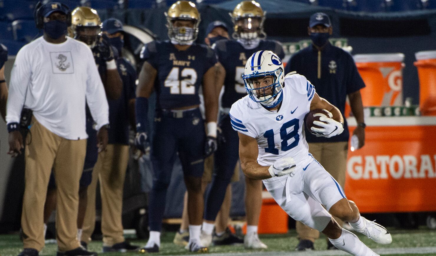 BYU opens strange season with shellacking of Navy – Deseret News