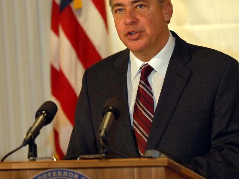 Acting Gov. Earl Ray Tomblin announces the formation of a working group, Thursday Jan. 6, 2011 that would formulate a proposal to amend the state constitution creating the elected position of Lieutenant Governor. He made the announcement at a news confer