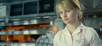 Lindsay Pulsipher stars as a struggling war widow in “God Bless the Broken Road.”
