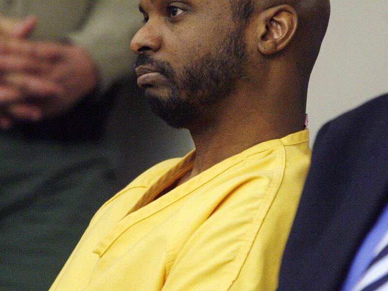 Donald Eugene Younge, charged with the 1999 stabbing death of University of Utah student Amy Quinton, listens in court during a preliminary hearing in Salt Lake City on Tuesday, Nov. 24, 2009. In 2012, prosecutors were forced to dismiss the case due to ev