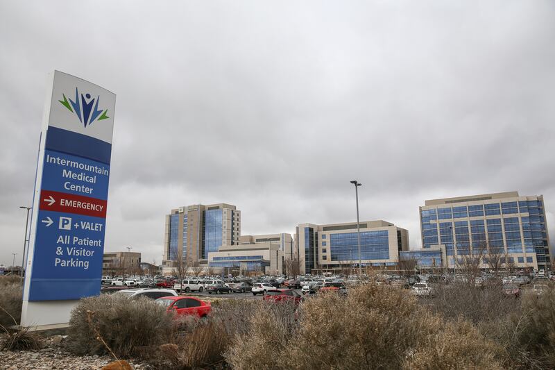 Intermountain Medical Center in Murray is pictured on Thursday, March 15, 2018.
