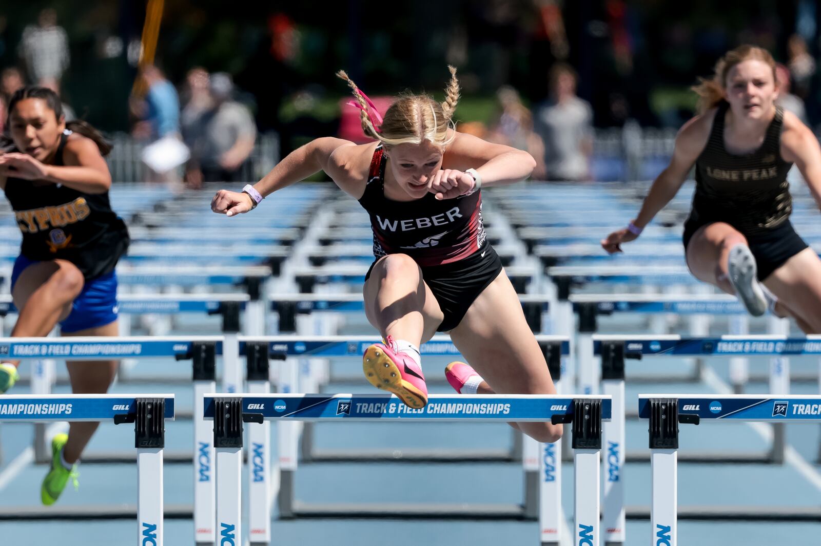 High school track Corner Canyon boys, Lone Peak girls win 6A titles