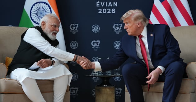 Trump calls Modi an angel, promises to visit India soon amid G7 meeting