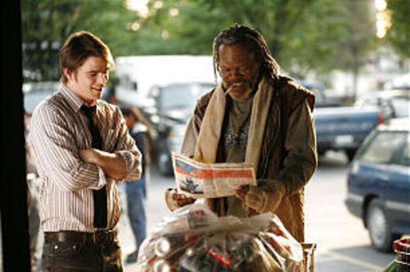 Josh Hartnett and Samuel L. Jackson in "Resurrecting the Champ."