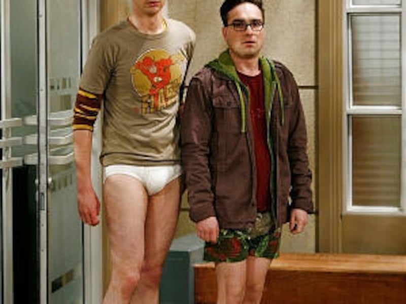 Jim Parsons and Johnny Galecki